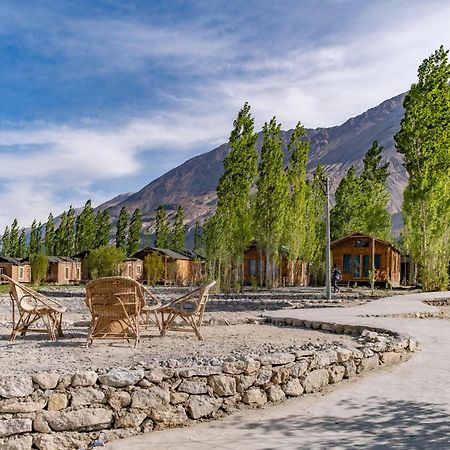 Nubra Ecolodge Sumur Bagian luar foto