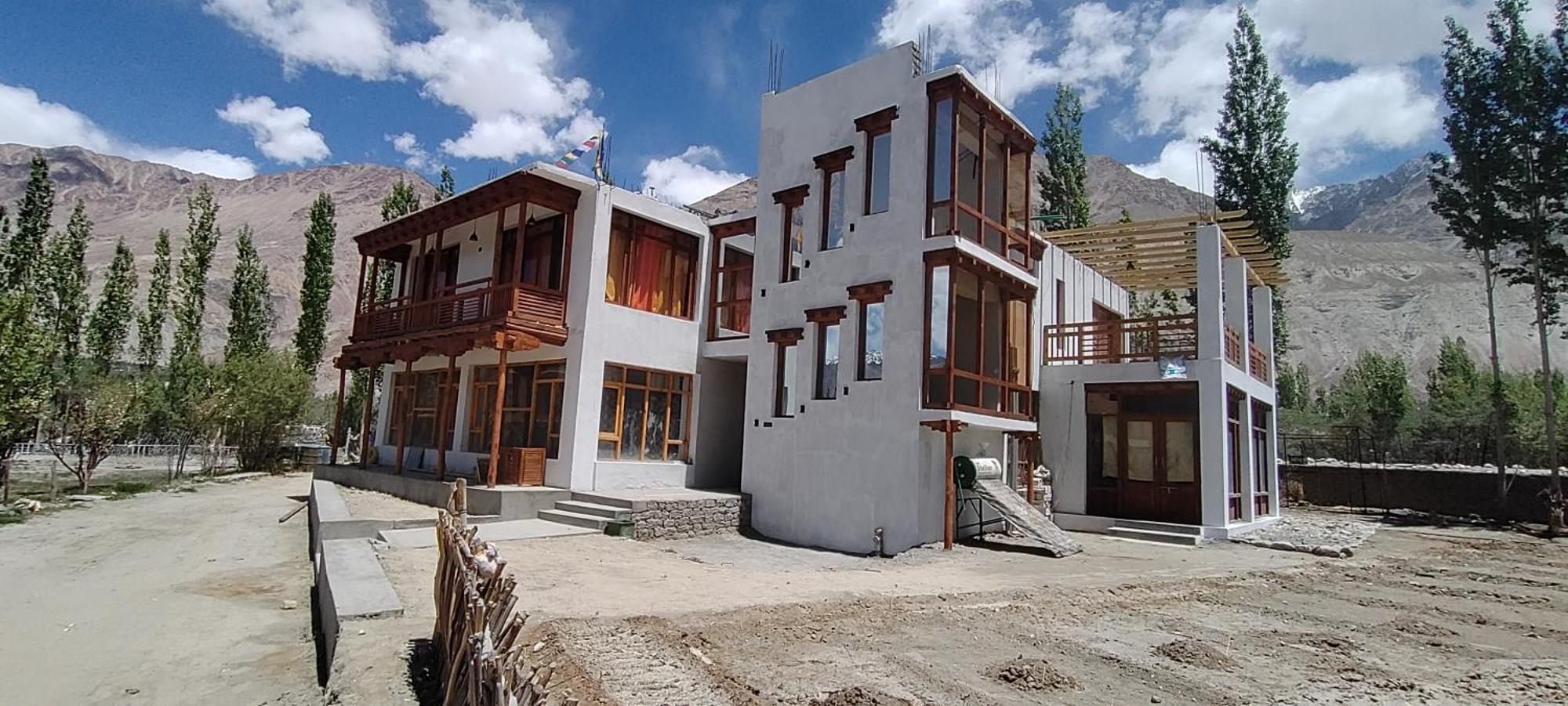 Nubra Ecolodge Sumur Bagian luar foto